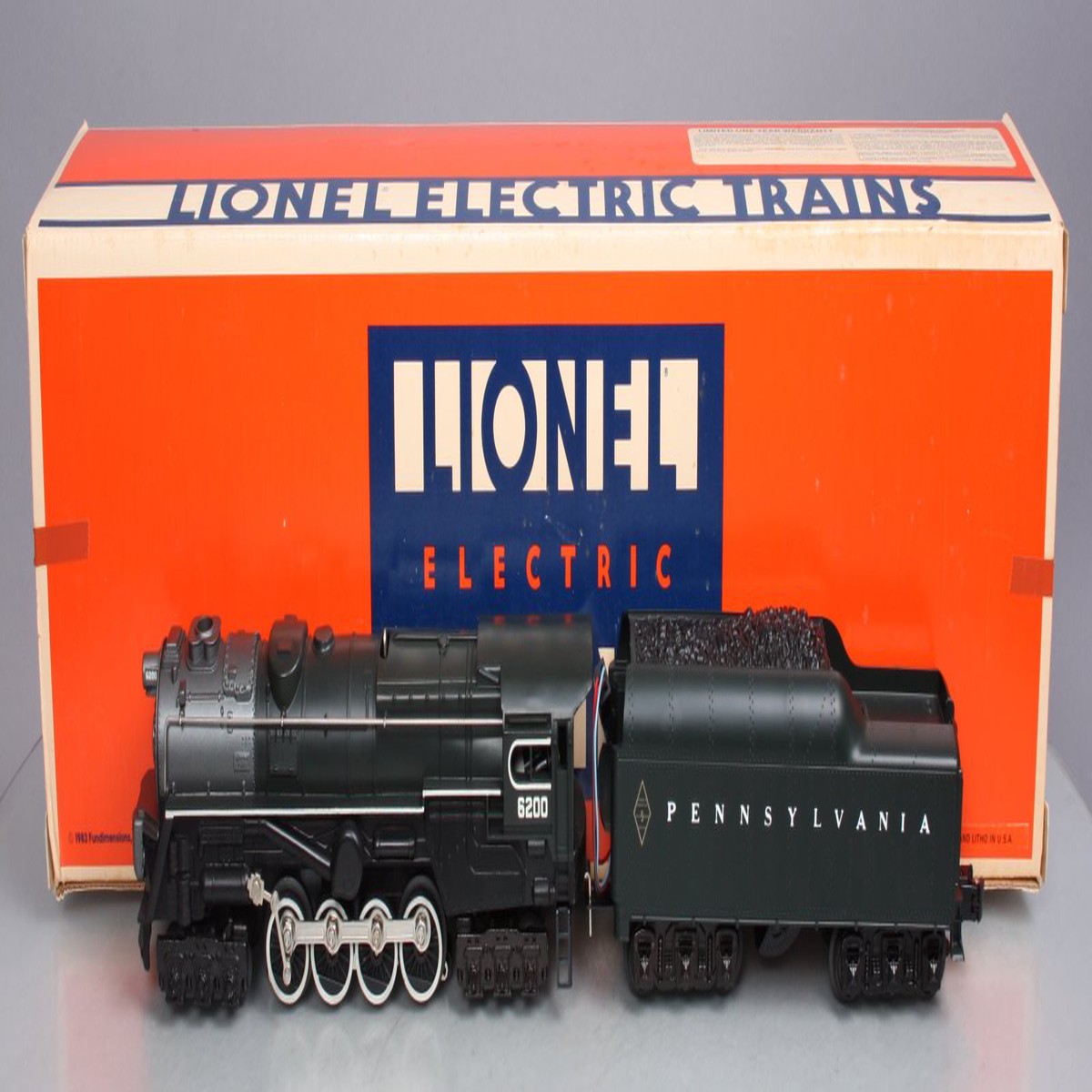 Lionel 6-8404 O Gauge PRR 6-8-6 S-2 Turbine Steam Locomotive & Tender #6200 NIB