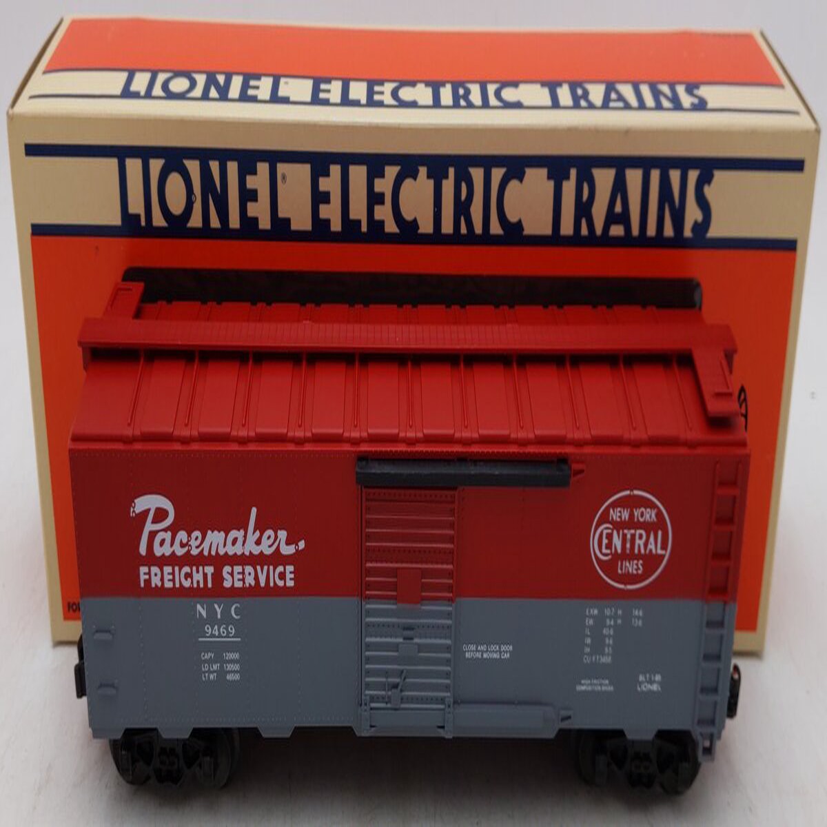 Lionel 6-9469 O Gauge New York Central Lines Boxcar #9469 EX/Box