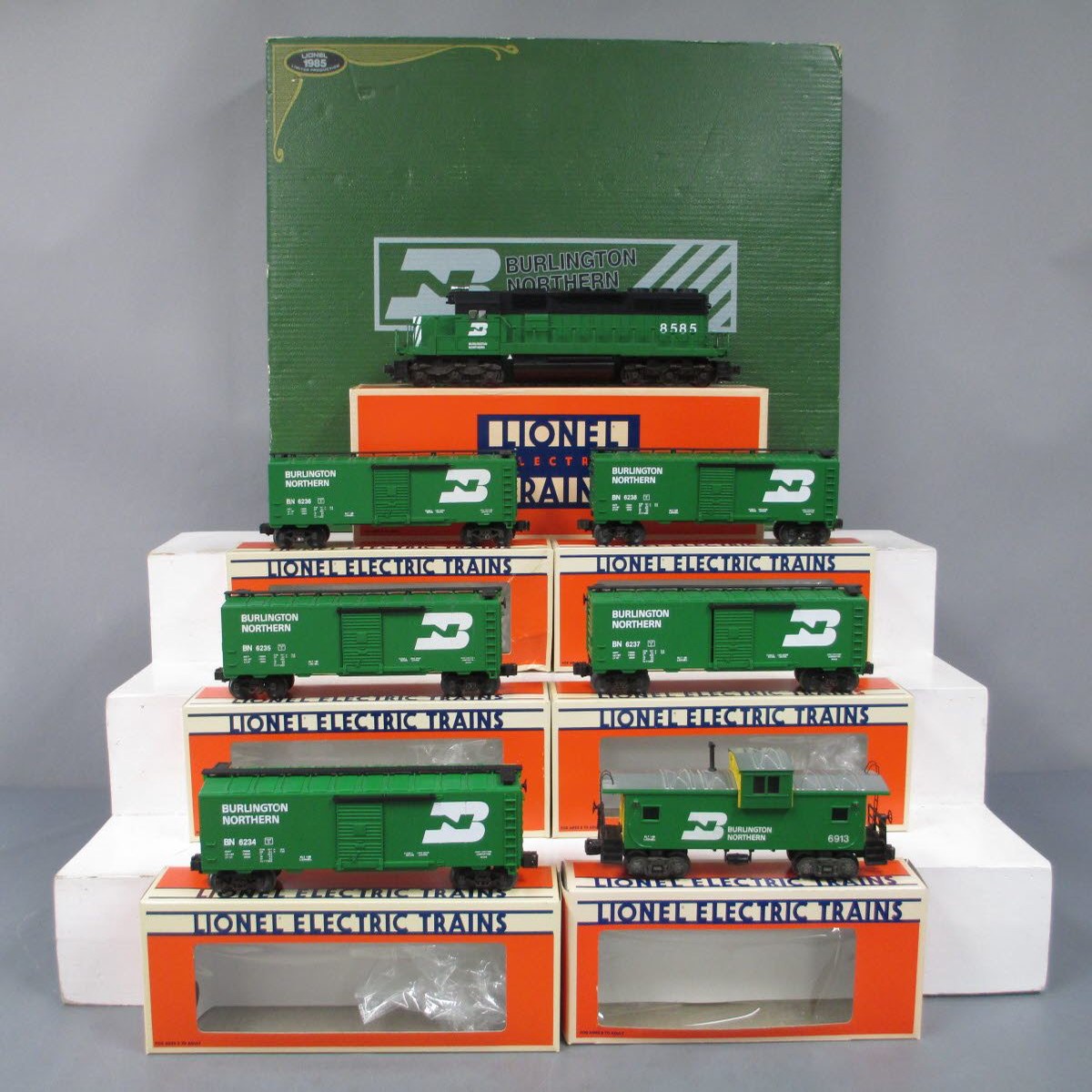 Lionel 6-1552 O Gauge Burlington Northern Limited Diesel Freight Train Set MT/Box