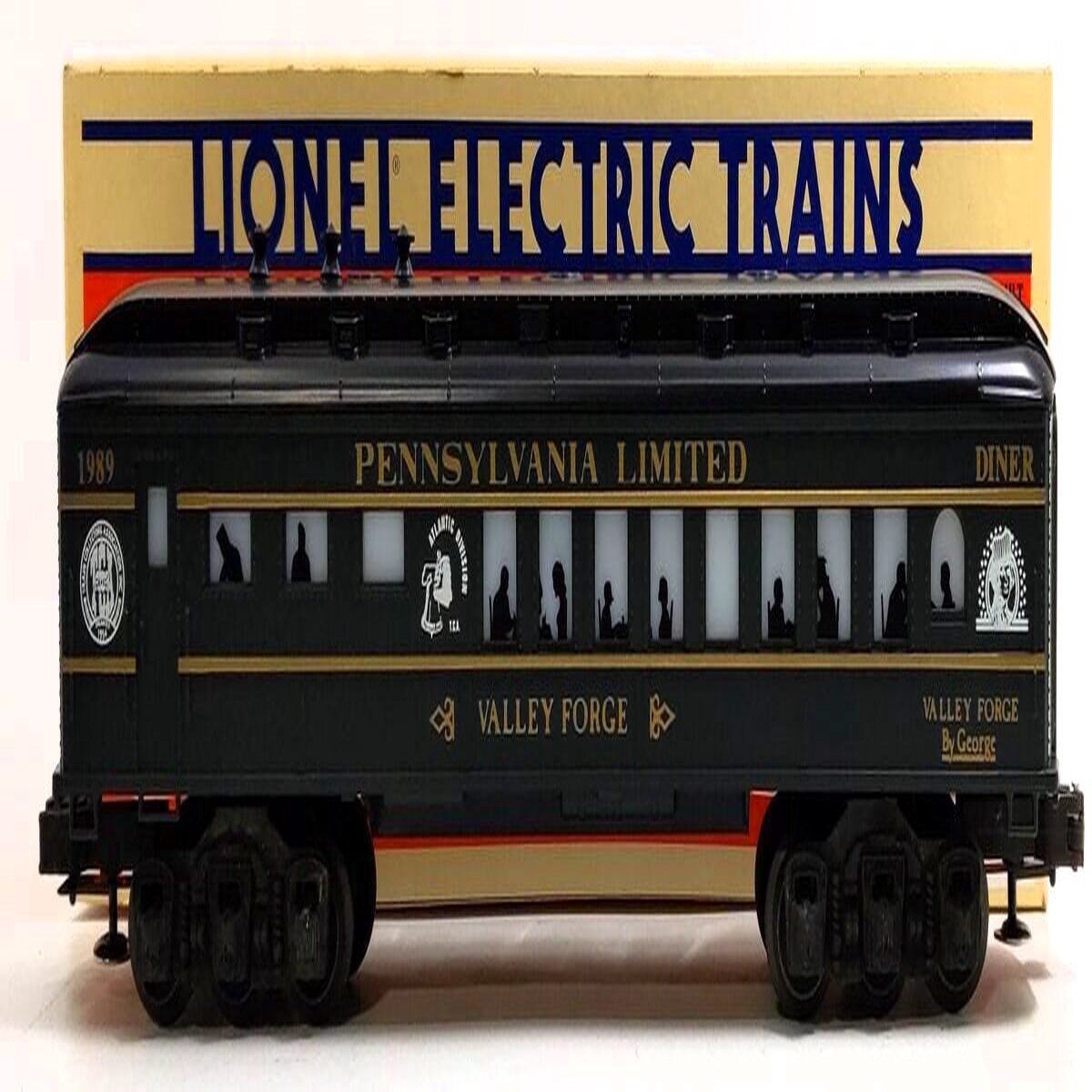 Lionel 6-17879 O Gauge TCA Pennsylvania Valley Forge Convention Diner Car 1989 LN/Box