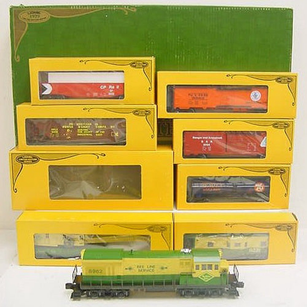 Lionel 6-1971 O Gauge Reading Quaker City Limited Set MT/Box