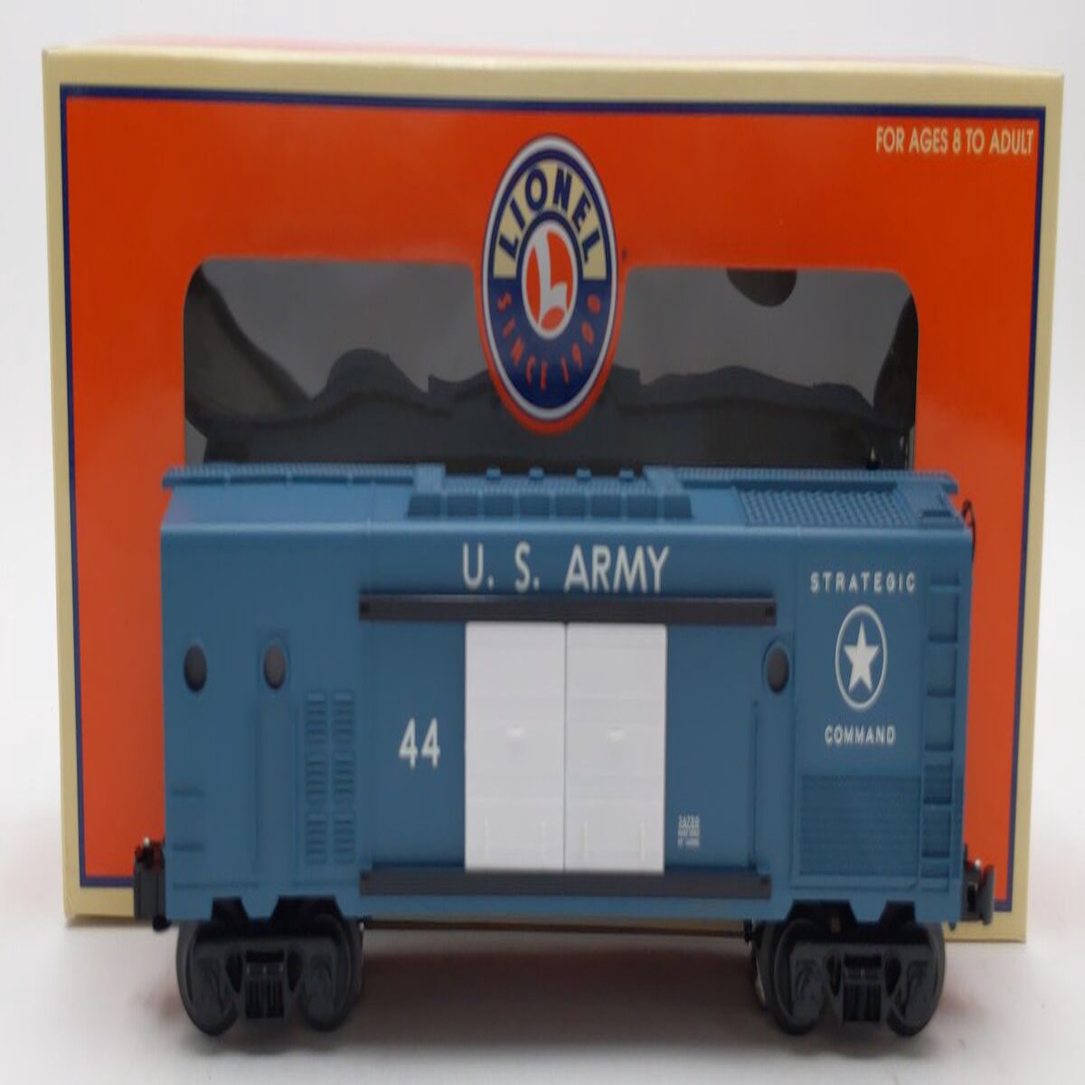 Lionel 6-36730 O Gauge U.S. Army Missile launching Sounds Car #44 LN/Box