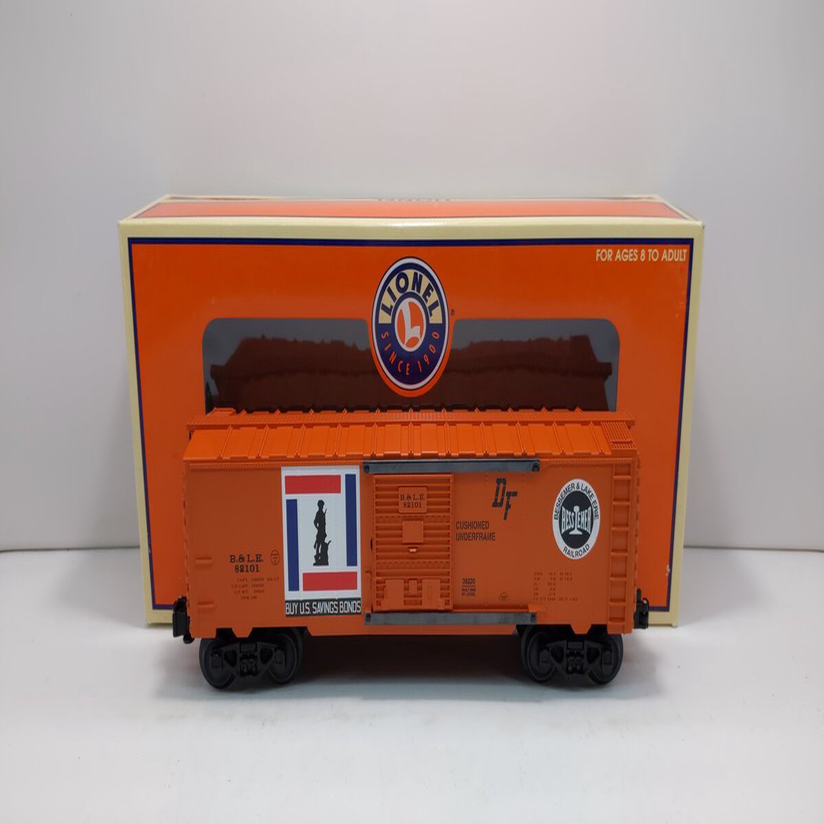 Lionel 6-39220 O B 6565 Box Car #82101 NIB