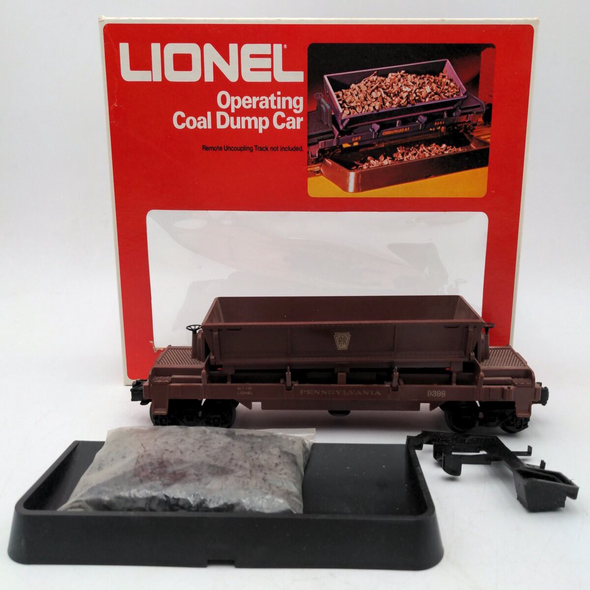Lionel 6-9398 O Gauge Pennsylvania Operating Coal Dump Car EX/Box