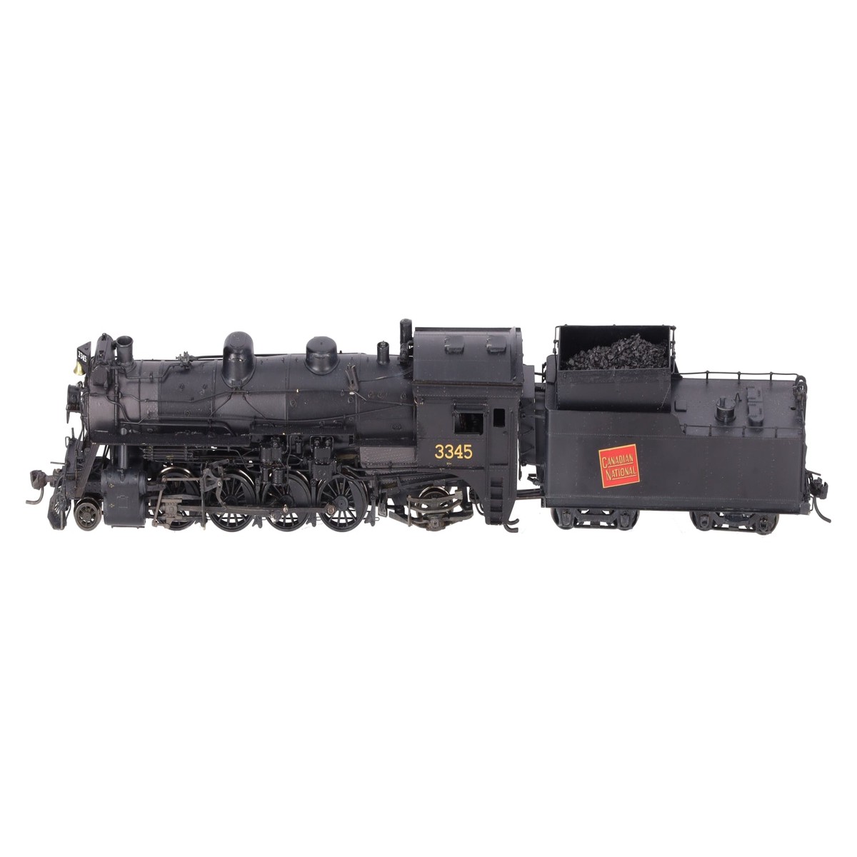 Overland OMI-1597.1 HO BRASS CNR 2-8-2 'S1a' Steam Loco & Tender - Painted