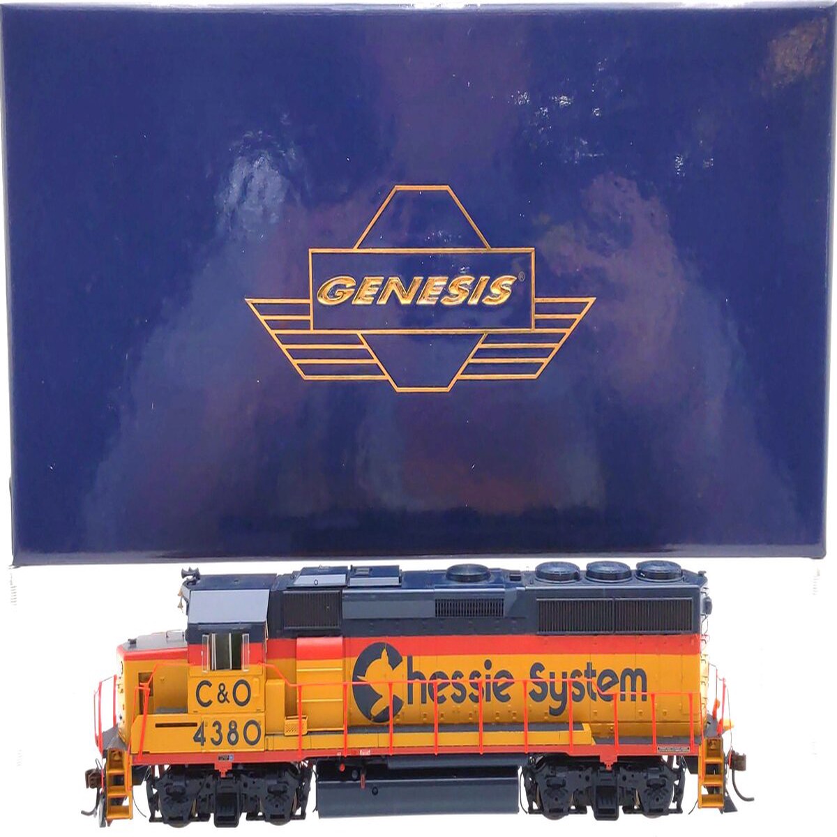 Athearn 40676 HO Scale C&O EMD GP40-2 Diesel Locomotive #4380 w/DCC LN/Box