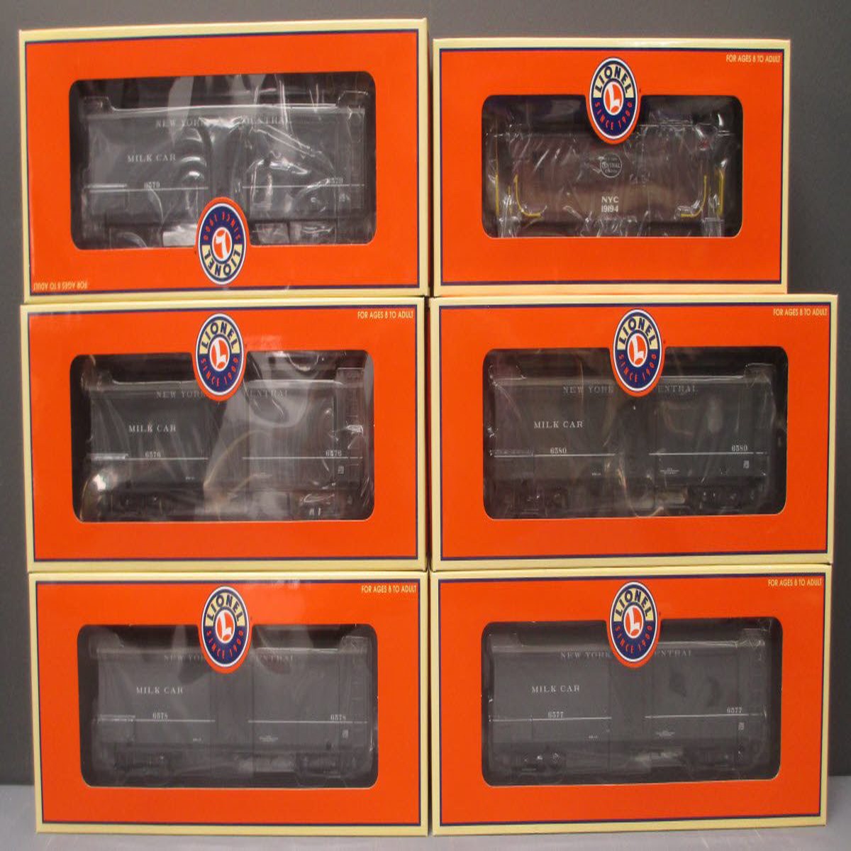 Lionel 6-31716 O Gauge Century Club II Niagara Milk Train Set LN/Box