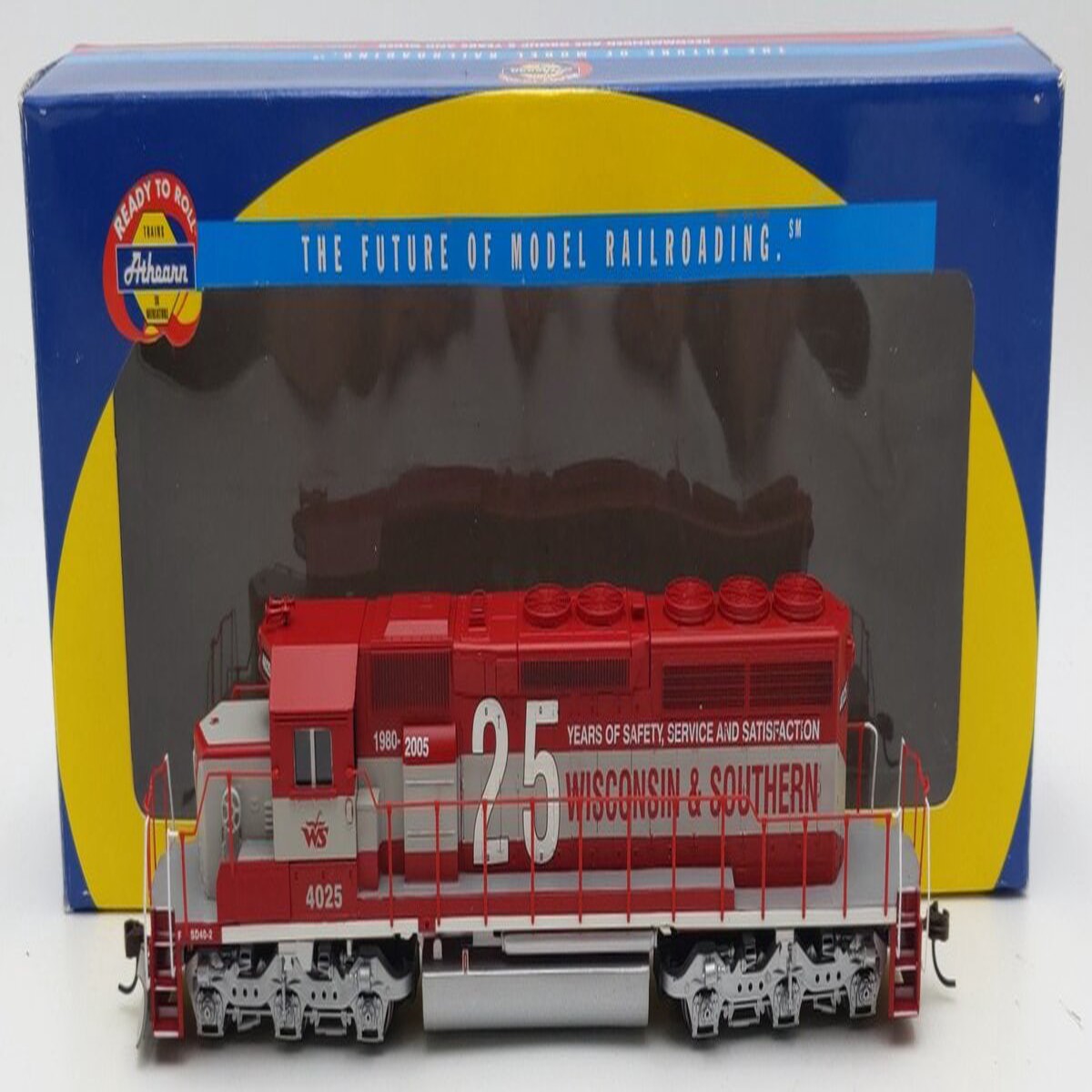 Athearn 80171 HO Scale Wisconsin & Southern SD40-2 Diesel Locomotive #4025 LN/Box