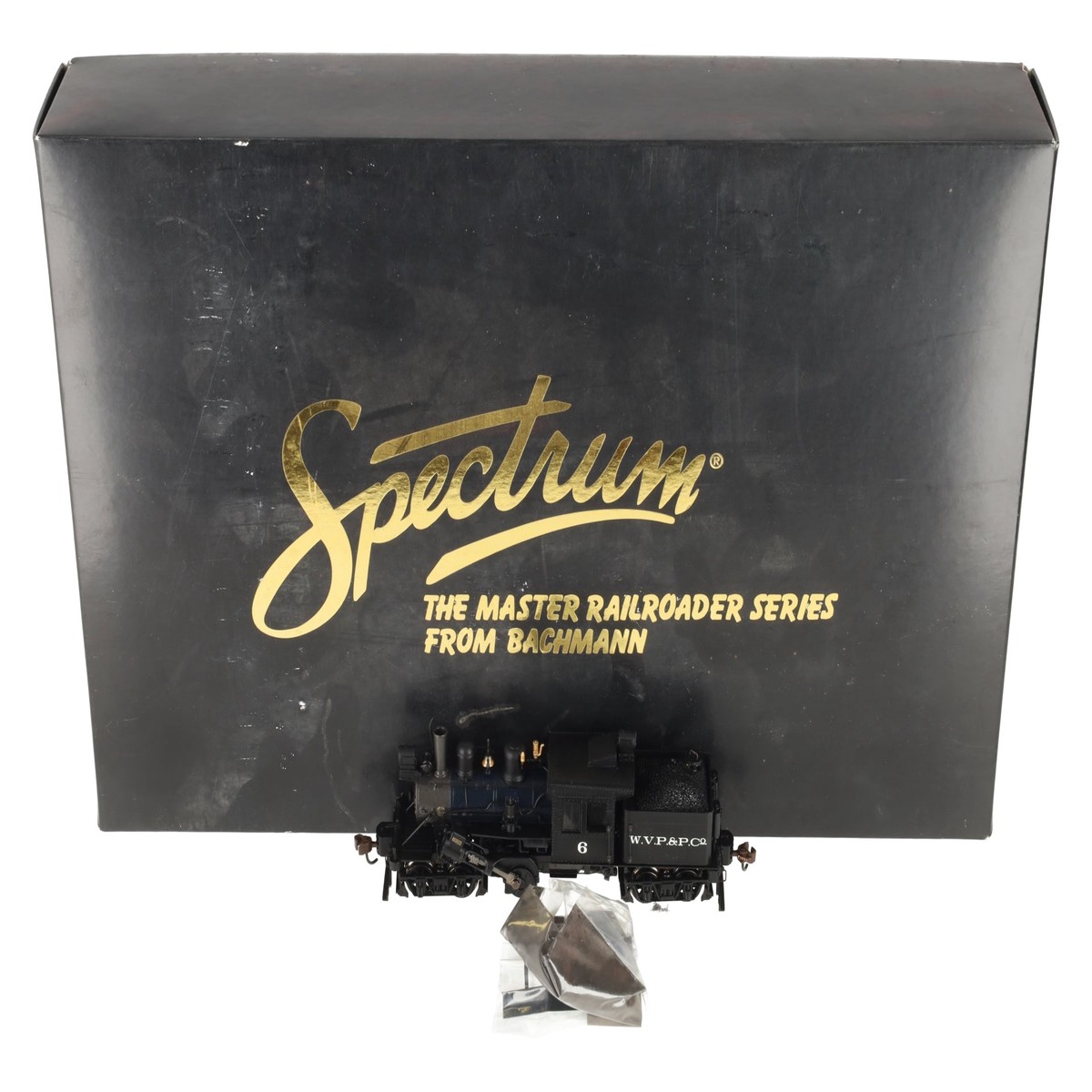 Bachmann 82803 HO West Virginia Pulp & Paper Class B Climax Steam Locomotive #6 EX/Box