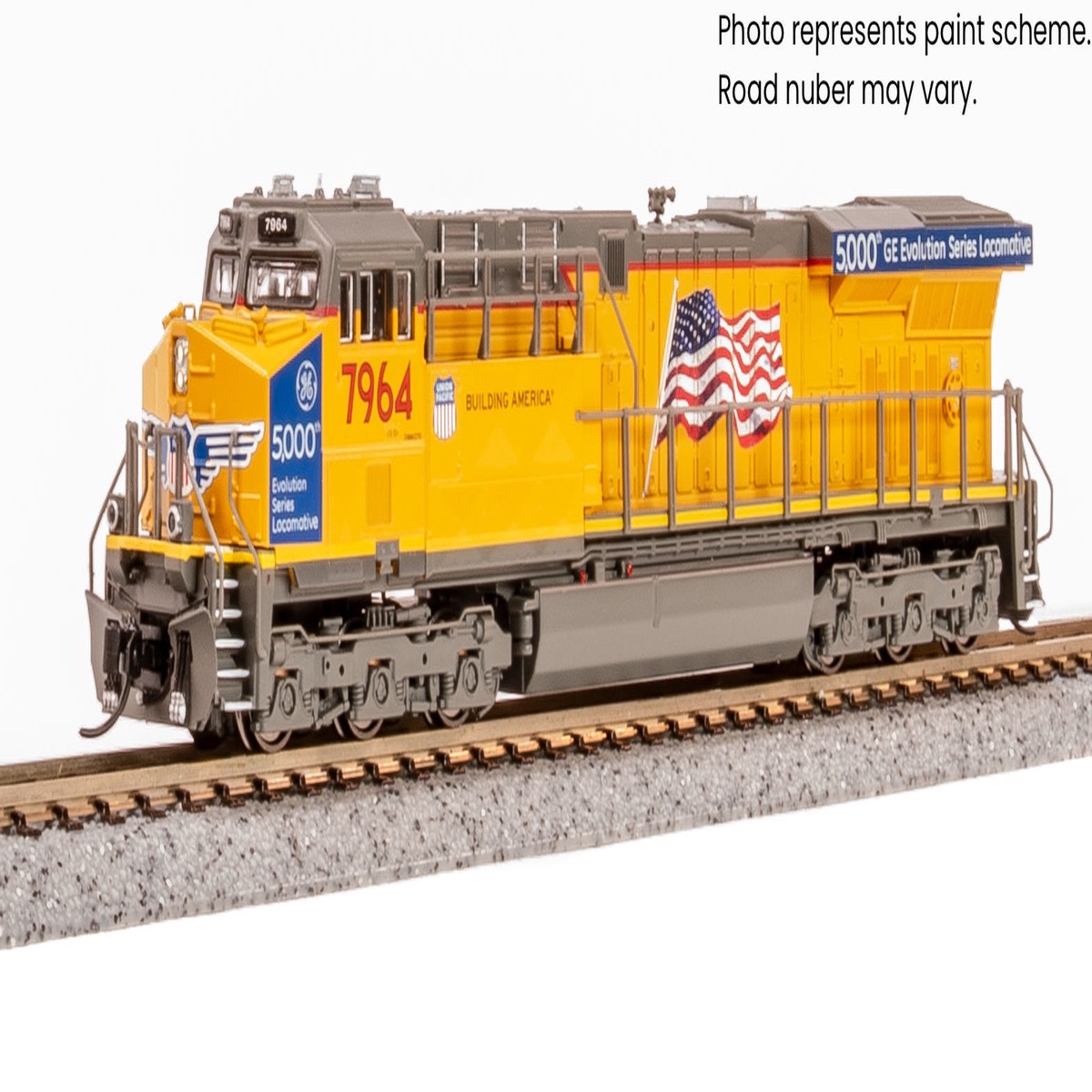 Broadway Limited 9897 N UP GE ES44AC Diesel Locomotive No-Sound/DCC-Ready #7964