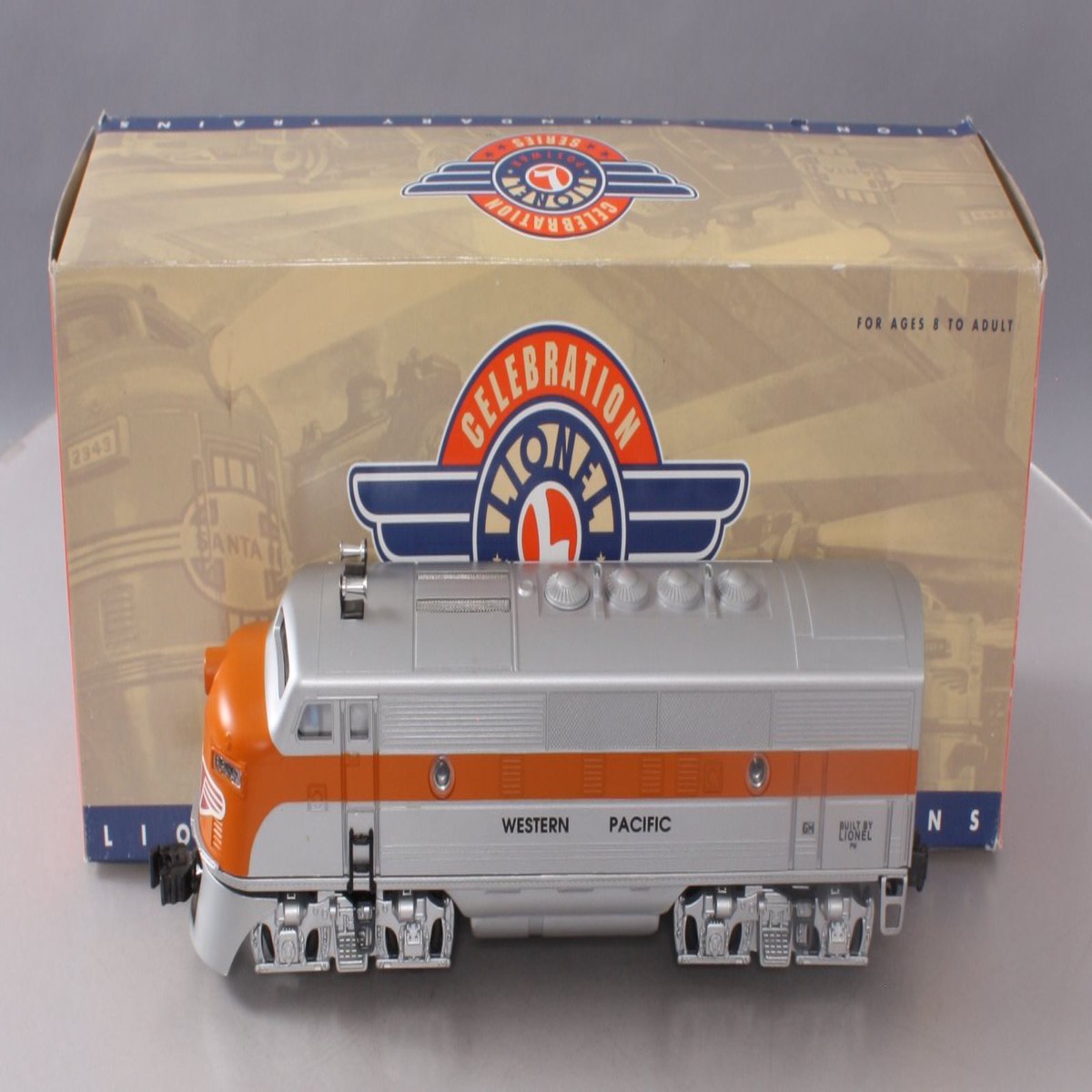 Lionel 6-18192 O Gauge Western Pacific F3 A Diesel Locomotive #2355 EX/Box