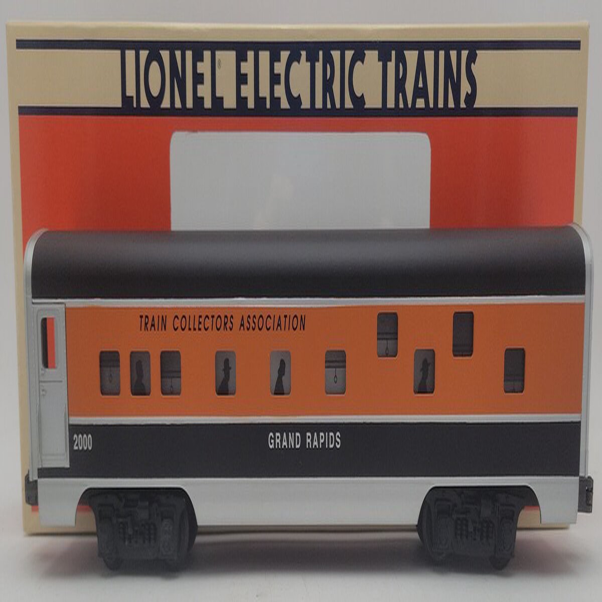 Lionel 6-52191 O Gauge TCA Grand Rapids Duplex Aluminum Car #2000 EX/Box