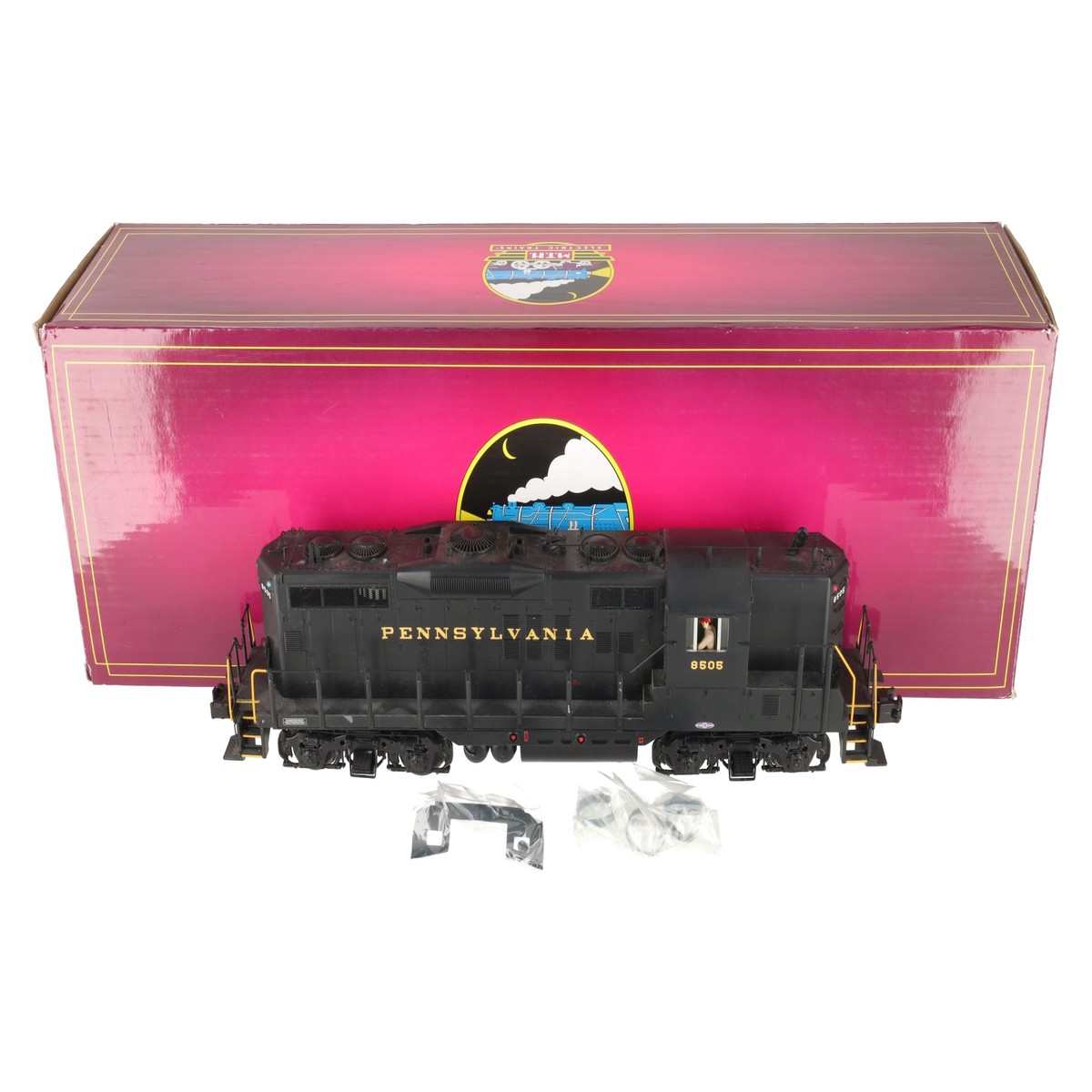 MTH 20-20362-1 O Gauge PRR GP7 Diesel Engine #8505 w/PS 3.0 EX/Box