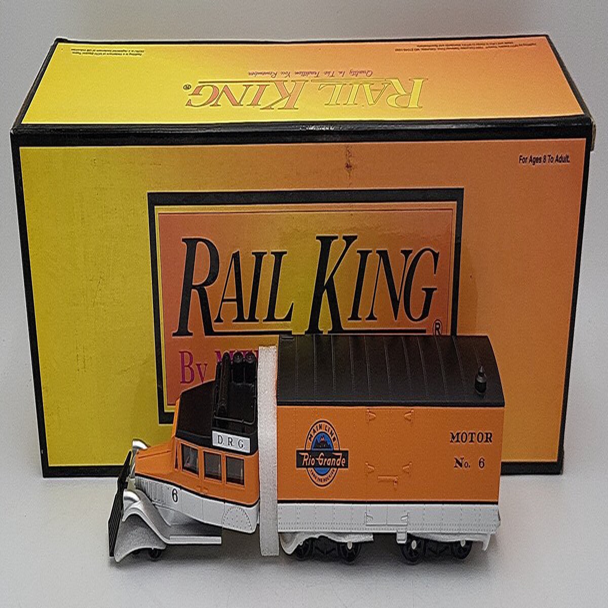 MTH 30-2203-1 O Gauge D&RGW Galloping Goose Diesel Locomotive #6 w/PS.1 EX/Box