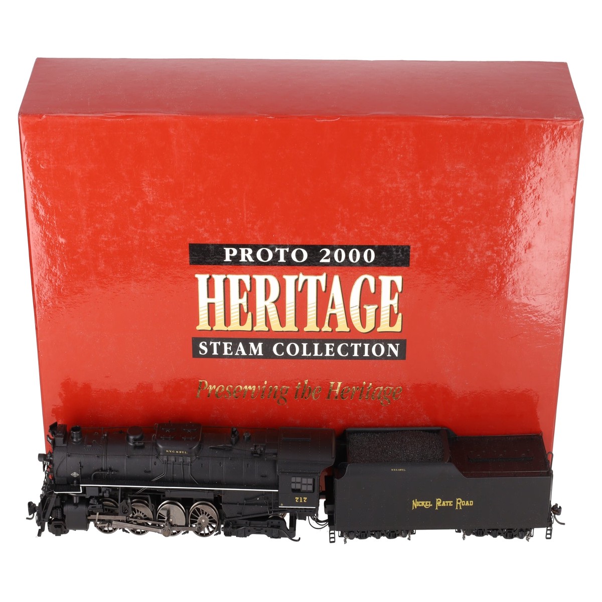 Proto 2000 HO Scale 2-8-4 Nickel Plate Road Steam Locomotive & Tender # 717 EX/Box
