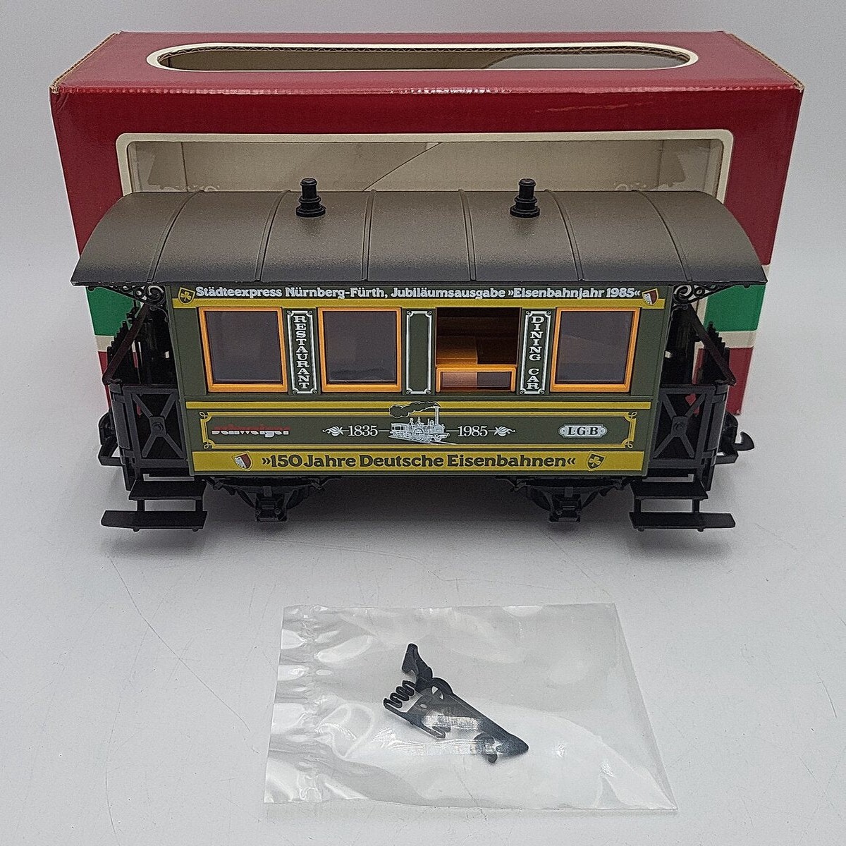 LGB 3013 G 150th Anniversary Deutsche Eisenbahnen Pass. Car EX/Box