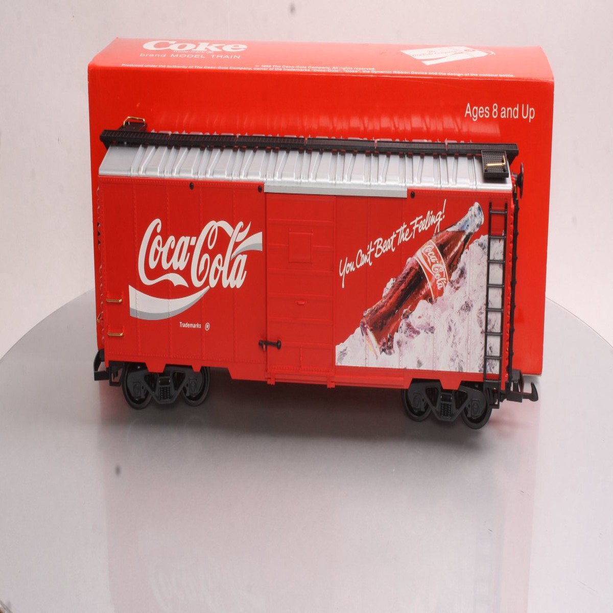LGB 4391 Coca Cola "You Can't Beat The Feeling" Boxcar - Europe Only LN/Box