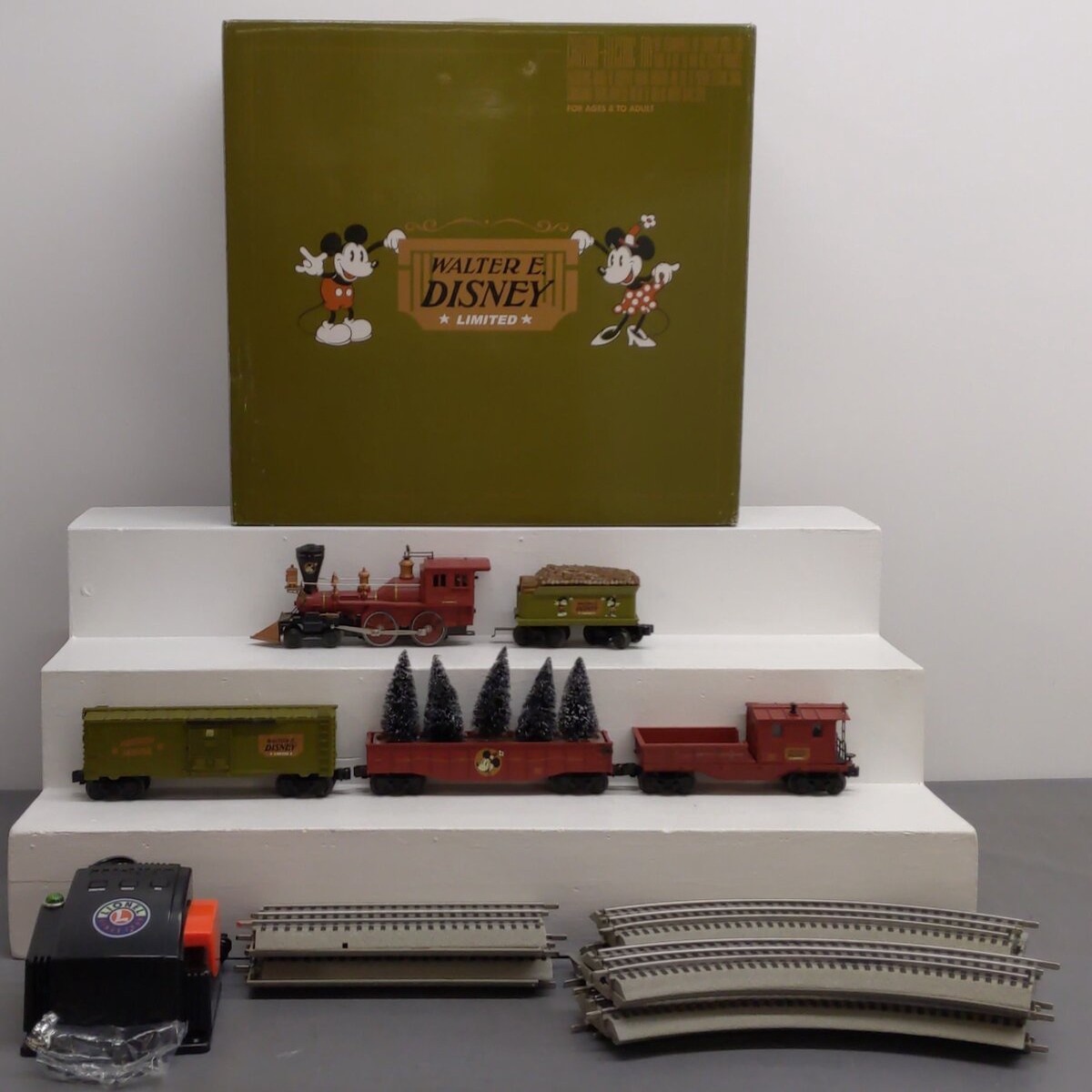 Lionel 6-30054 O 2006 World of Disney Limited Edition O Gauge Steam Train Set EX/Box