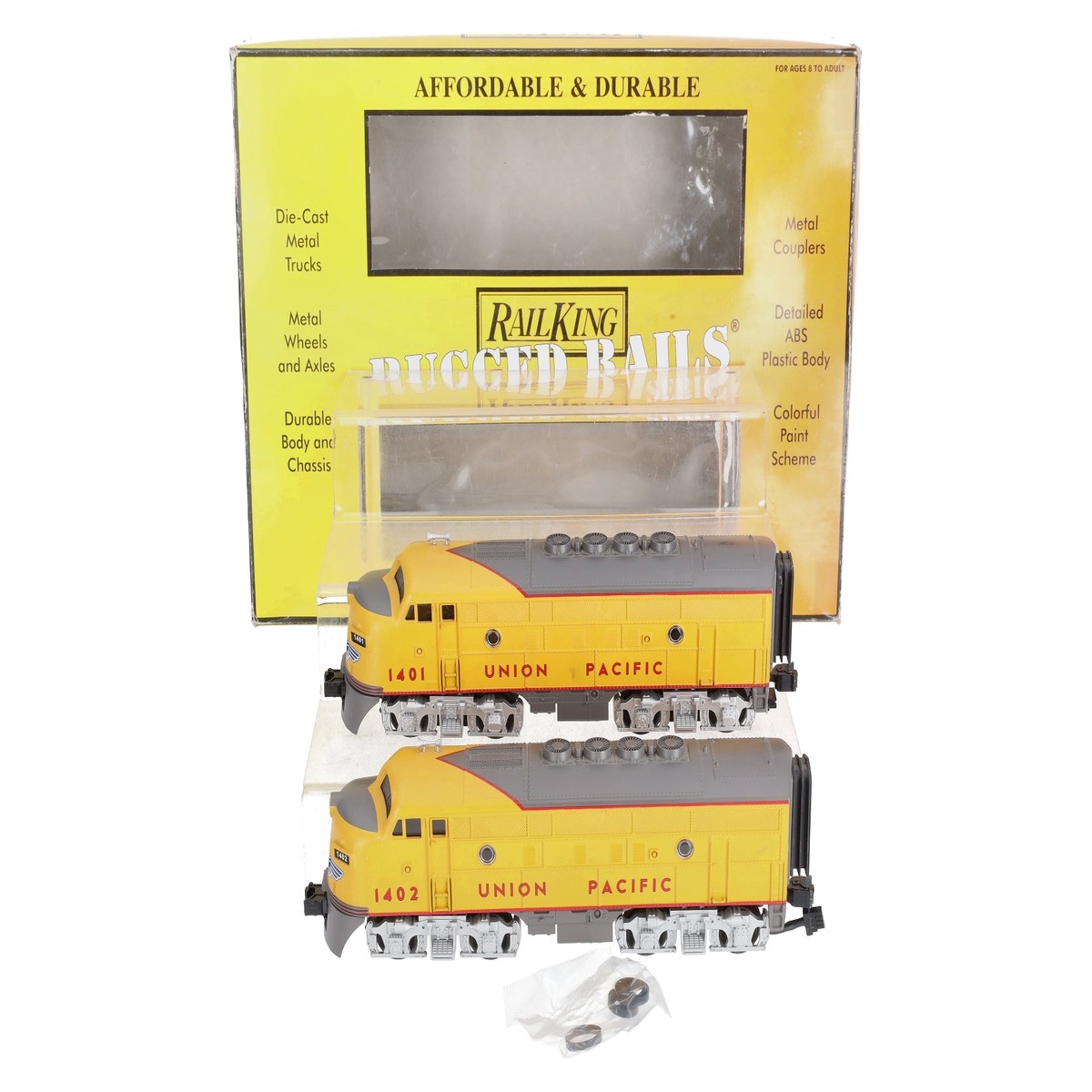 MTH 33-2010-1 O Gauge Rugged Rails F-3 A Diesel Engine w/PS2 LN/Box