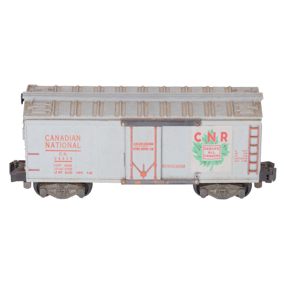 American Flyer 24419 Vintage S Canadian National Reefer VG