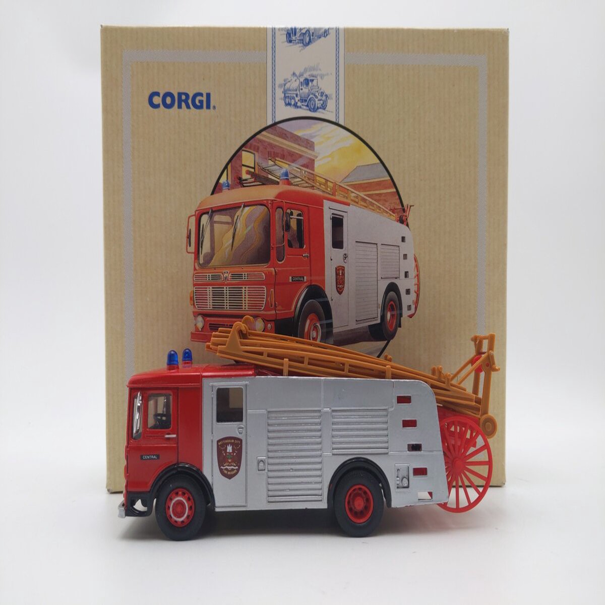 Corgi 97355 1/50 The Notting Hamshire AEC Pump Escape Fire Escape EX/Box