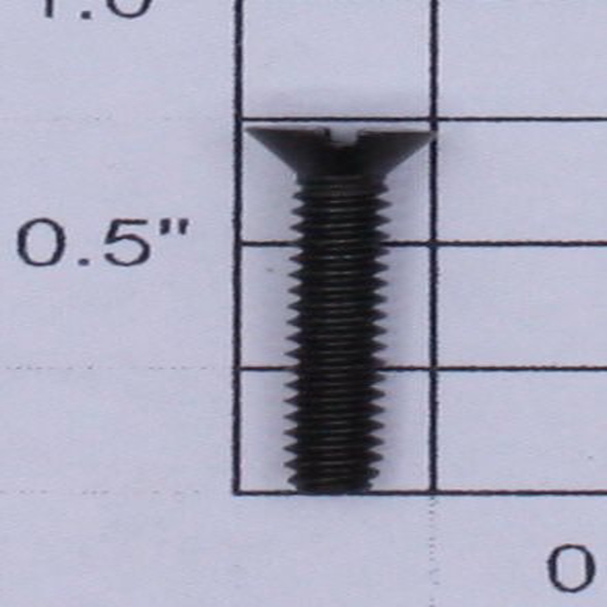 Lionel #6-32 x 5/8" Black Slotted Flat Head Screw