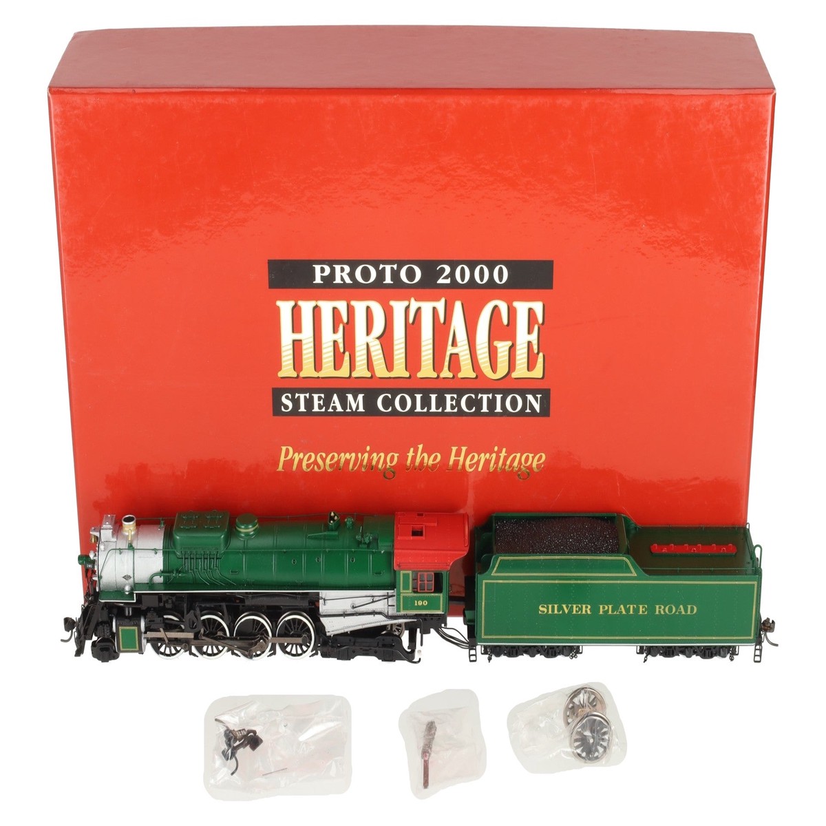Proto 2000 920-31678 HO Pere Marquette 2-8-4 Berkshire Steam Locomotive w/DCC/Box