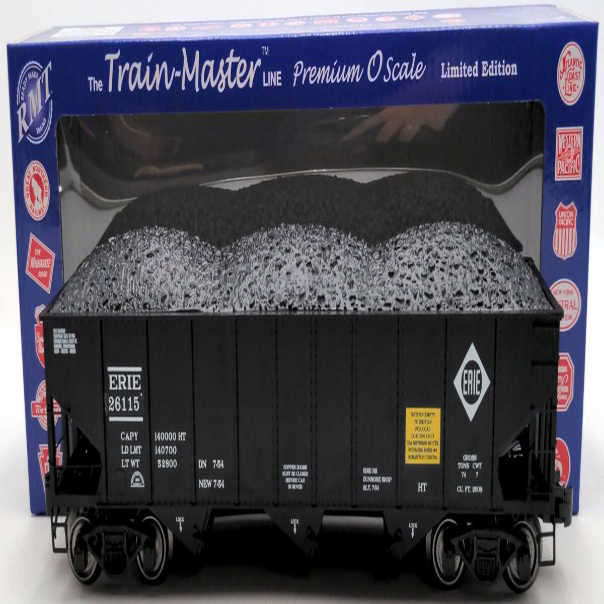 RMT 66259 O Erie 3-Bay Coal Hopper Car