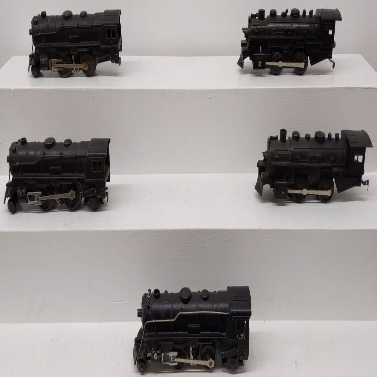 Marx O Gauge Vintage Assorted Locomotives; 490, 400, 999 x 3 [5] VG