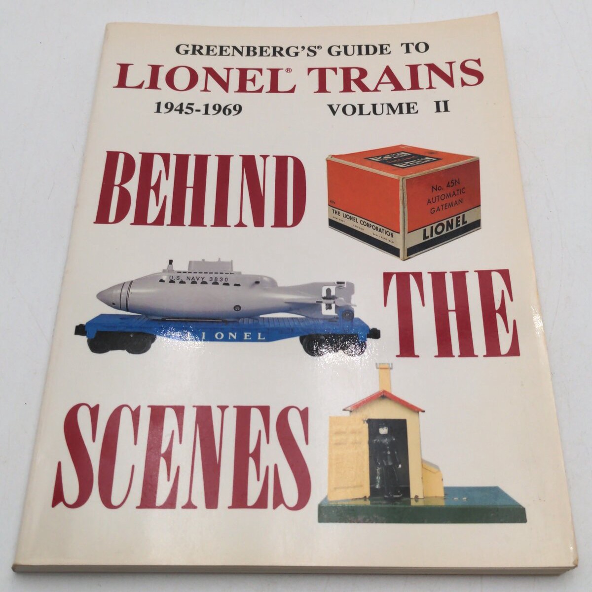 Greenberg Books Guide to Lionel Trains 1945-1969 Behind the Scenes VG