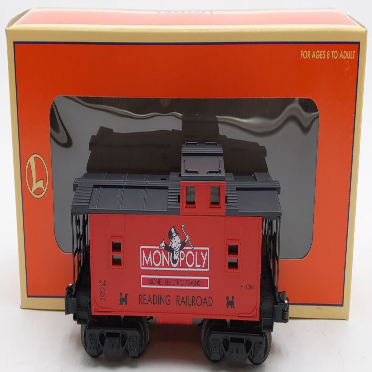 Lionel 6-52161 O Gauge Monopoly Reading Railroad Caboose EX/Box