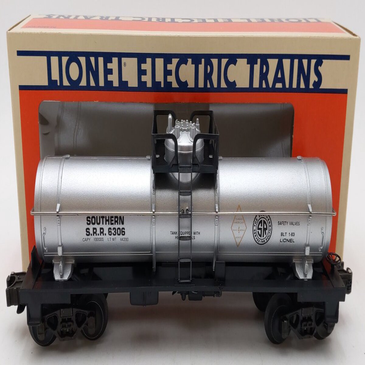 Lionel 6-6306 O Gauge FARR Southern Single-Dome Tank Car #6306 LN/Box