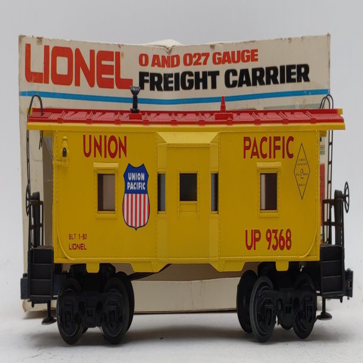 Lionel 6-9368 O Gauge Union Pacific Bay Window Illuminated Caboose #9368 NIB