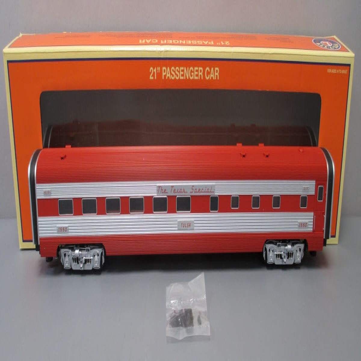 Lionel 6-82887 O Texas 21' Stationsound "Tulsa" Diner Car #1500 with LEGACY LN/Box