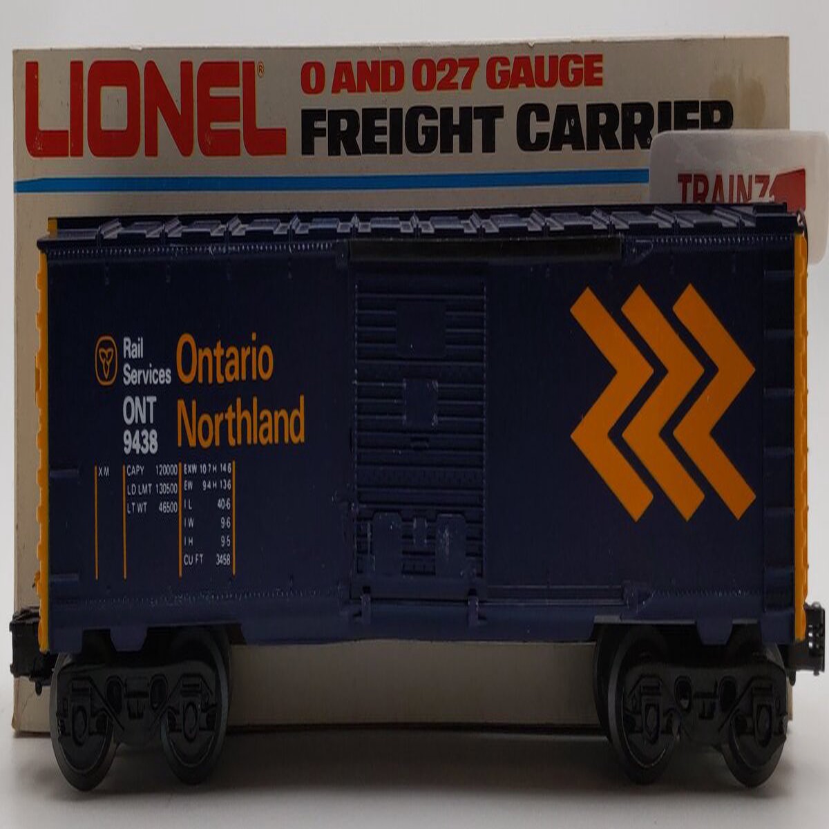 Lionel 6-9438 O Gauge Ontario Northland Box Car LN/Box