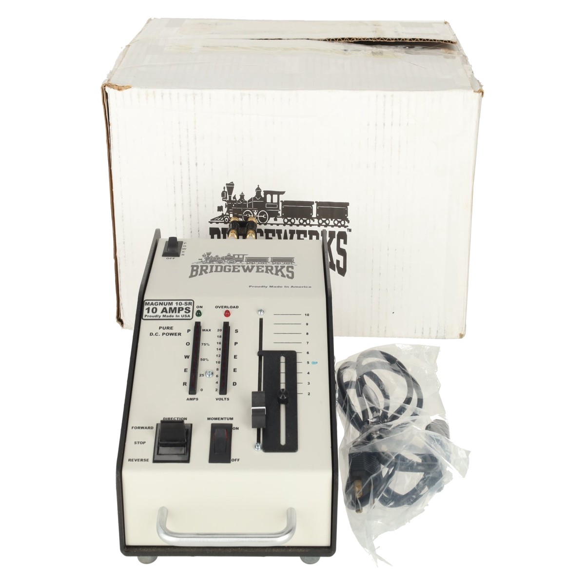 Bridgewerks 10SR G Scale 10 Amp One Track Power Pack Controller EX/Box