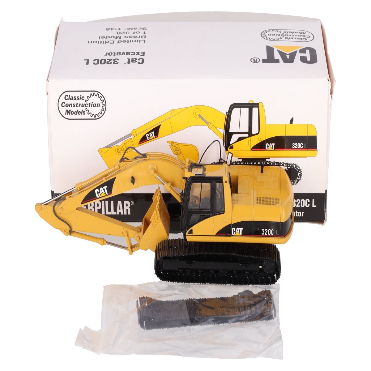 CCM 246 1:48 Scale Diecast CAT 320C L Excavator VG/Box