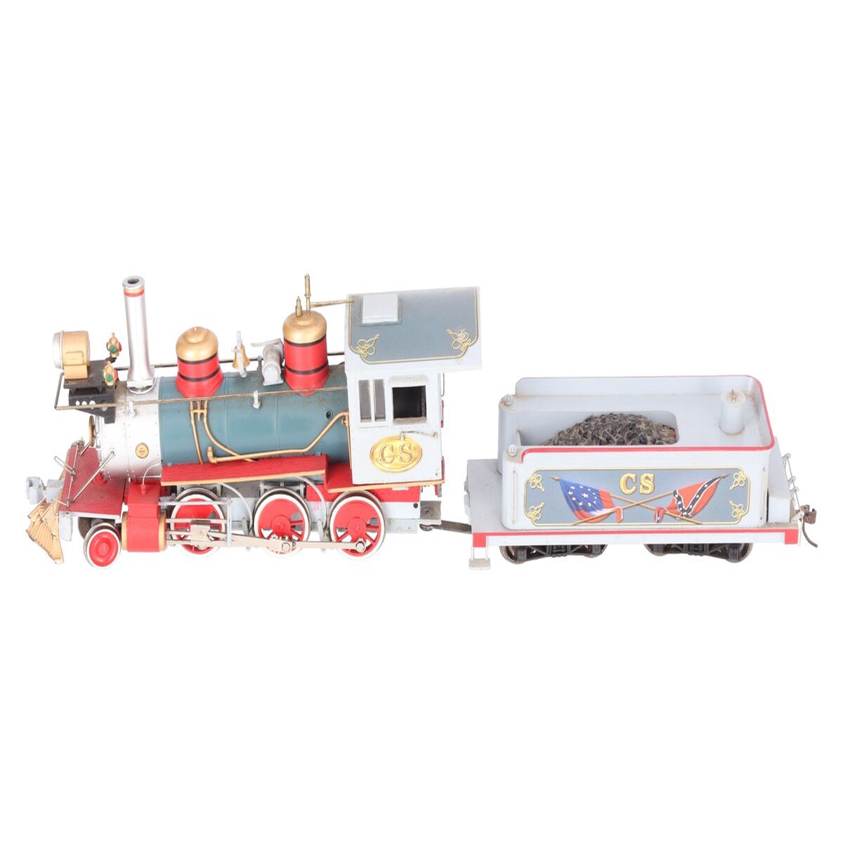 Hawthorne Village 78948 On30 Civil War Confederate Locomotive And Tender VG