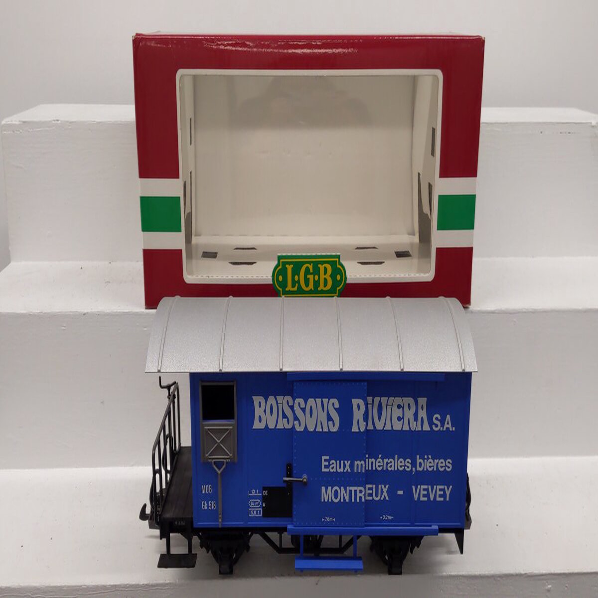 LGB 4029 Boissons Riviera Boxcar EX/Box