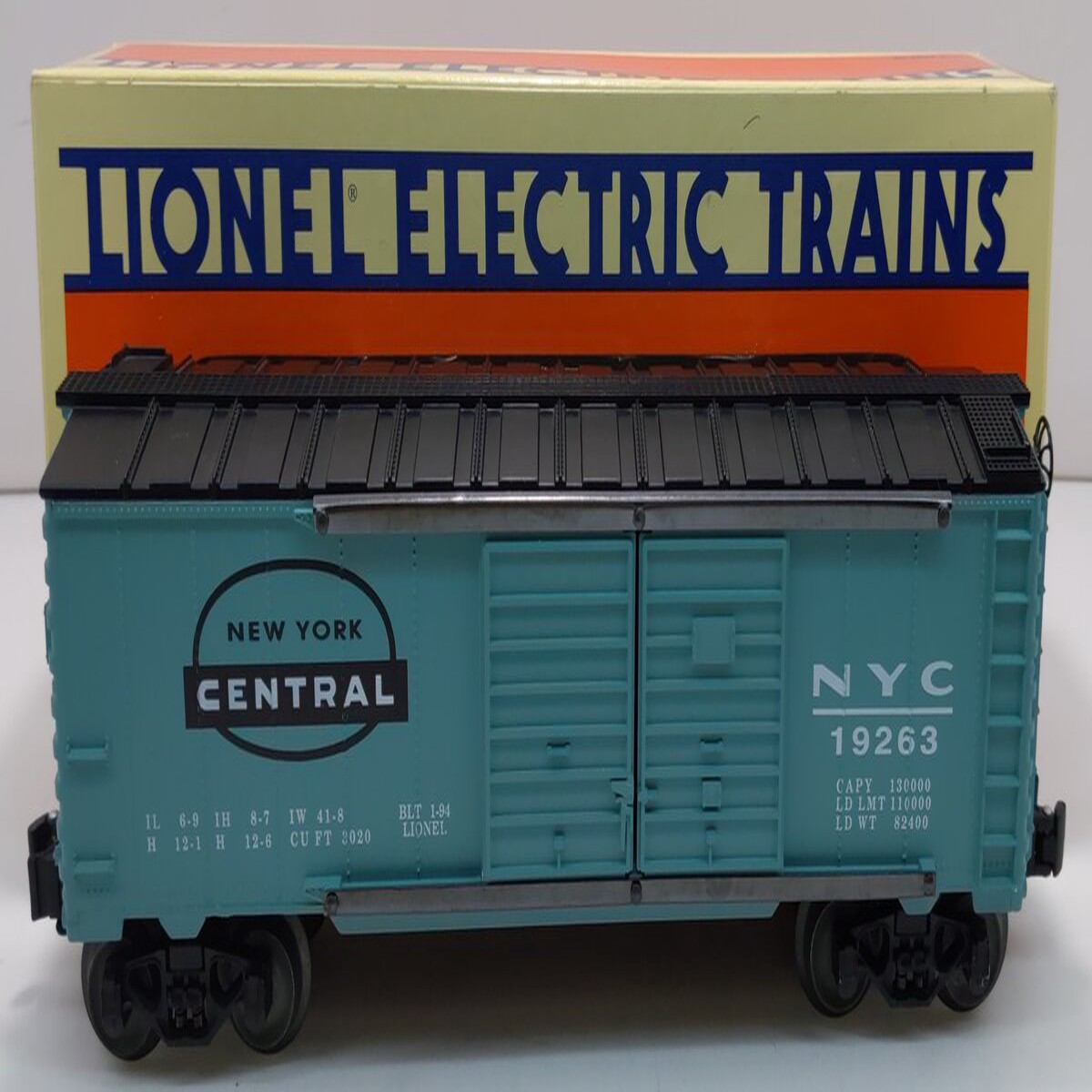 Lionel 6-19623 O Gauge New York Central Double Door Boxcar LN/Box