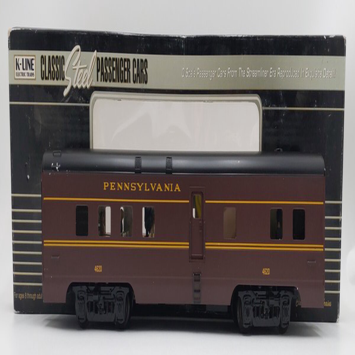 K-Line K4680-14620 O PRR Spirit of St. Louis 15" Diner Car #4620 EX/Box