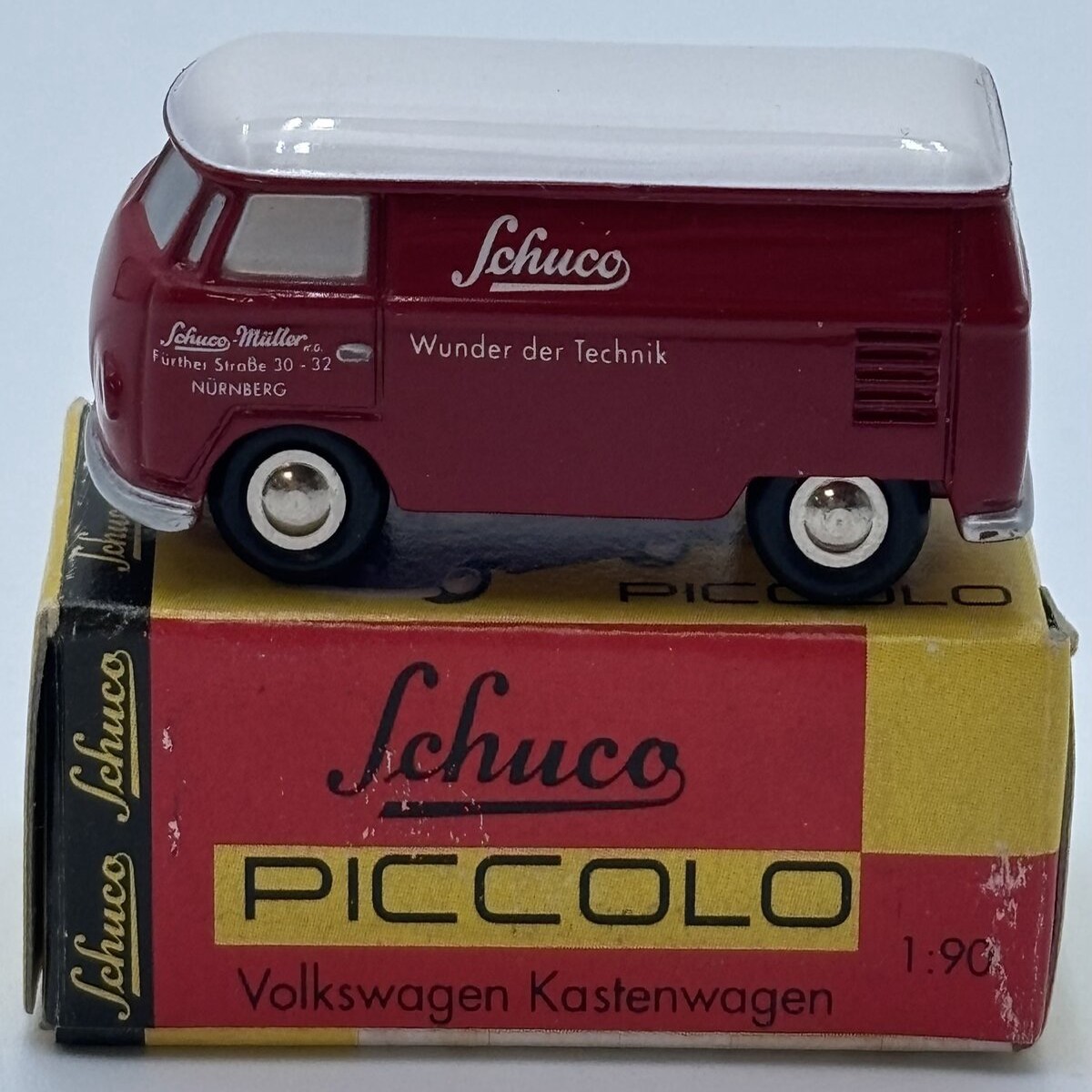Schuco 1:90 Piccolo Volkswagen Kastenwagen