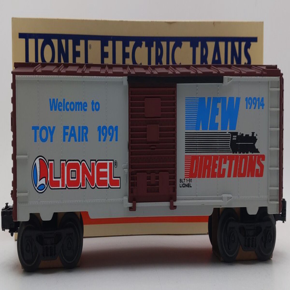 Lionel 6-19914 O Gauge 1991 Toy Fair Boxcar LN/Box