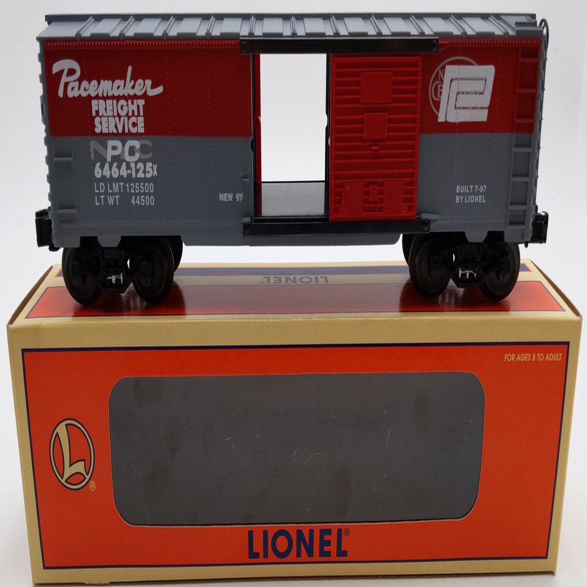 Lionel 6-19287 New York Central/ Penn Central Merger Boxcar EX/Box