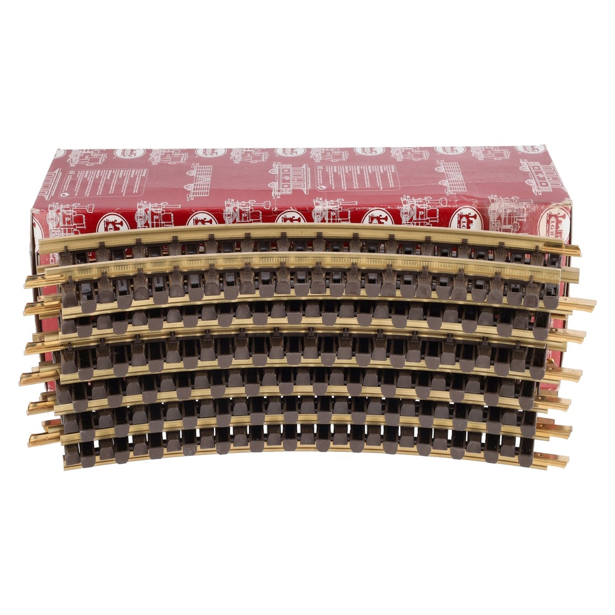 LGB 15000 G Scale Wide Radius Curved Track (Box of 12) LN/Box
