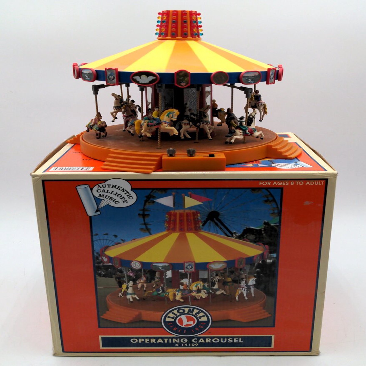 Lionel 6-14109 Operating Circus Carousel VG/Box