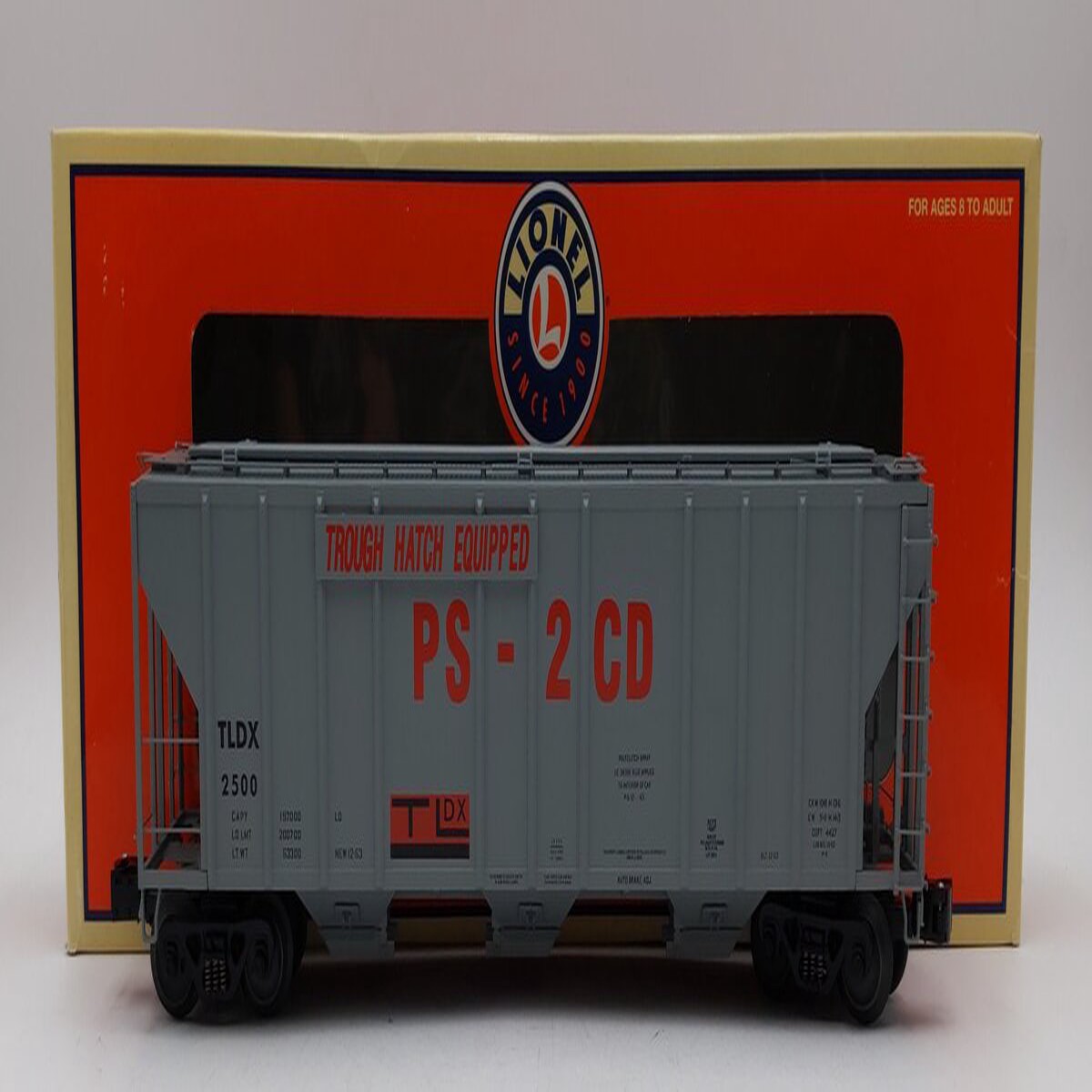 Lionel 6-17177 O Gauge Pullman Standard TLDX PS-2CD 3-Bay Hopper #2500 LN/Box