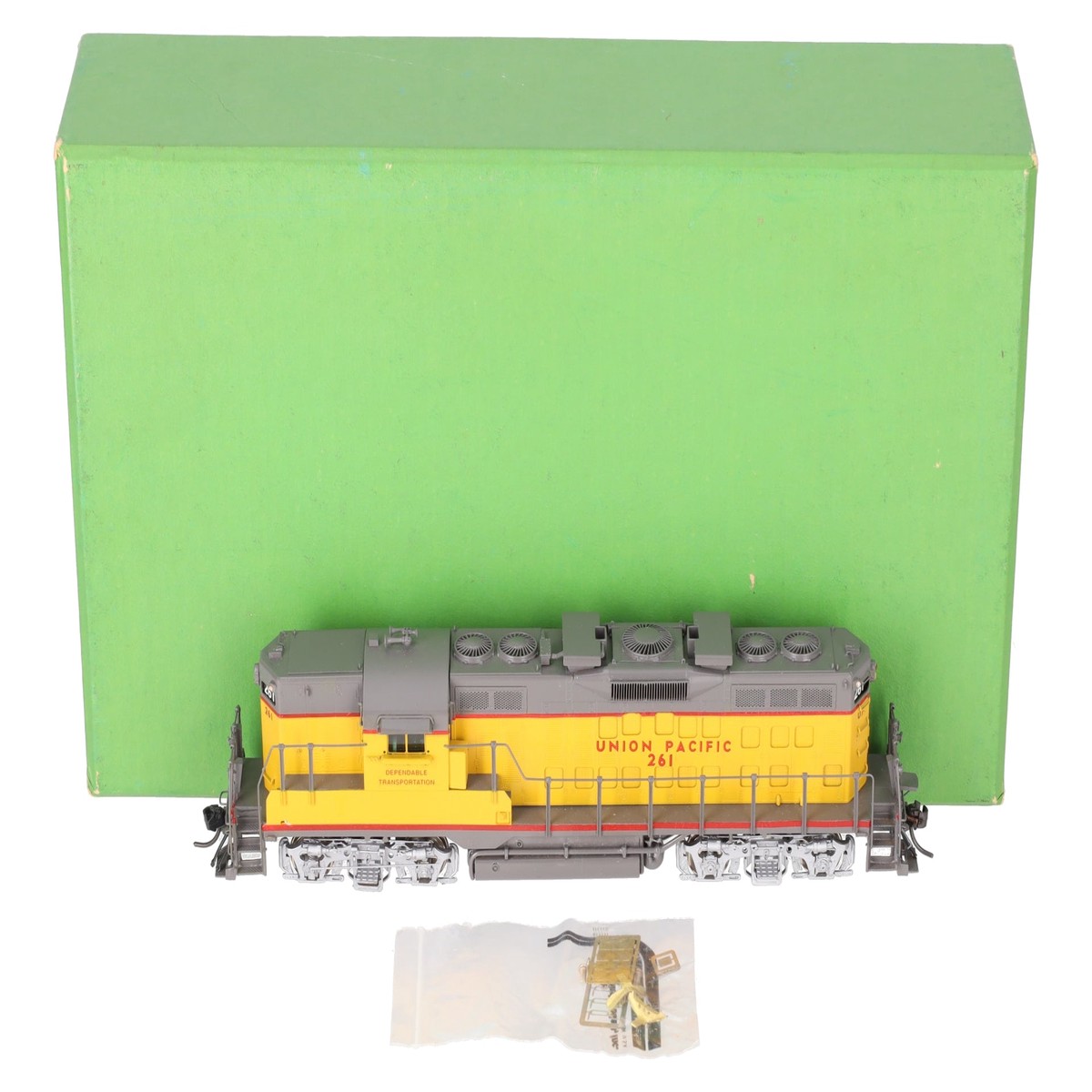 Overland OMI-6215 HO BRASS UP GP9 Diesel Locomotive #261 - Factory Painted EX/Box