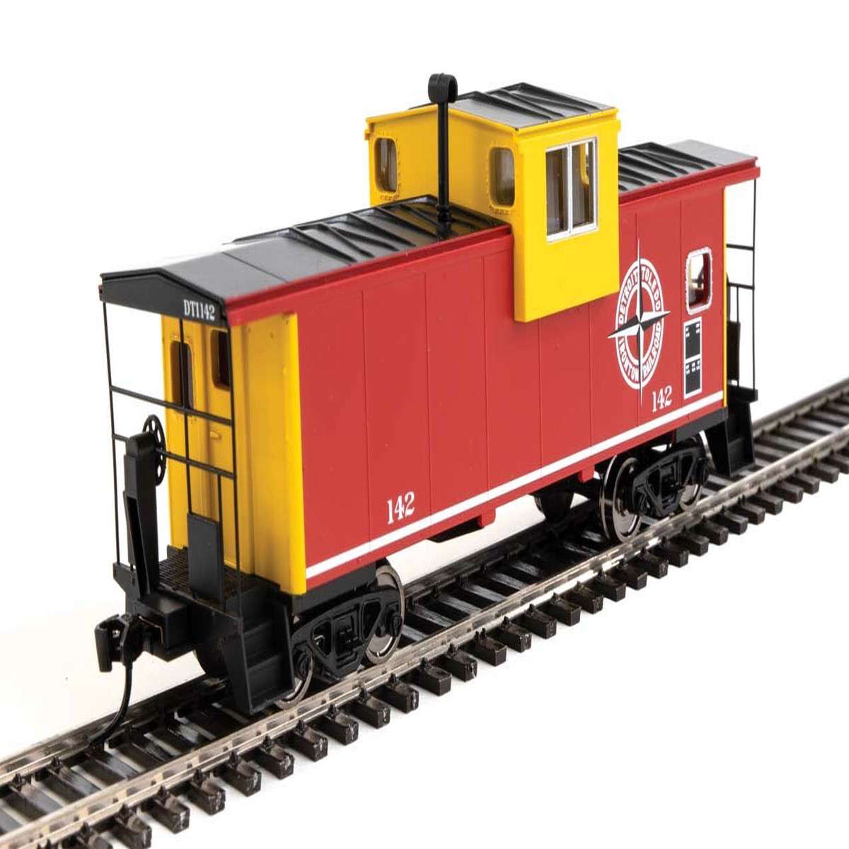 Walthers 910-8713 HO DTI International Extended Wide-Vision Caboose RTR #142 LN/Box