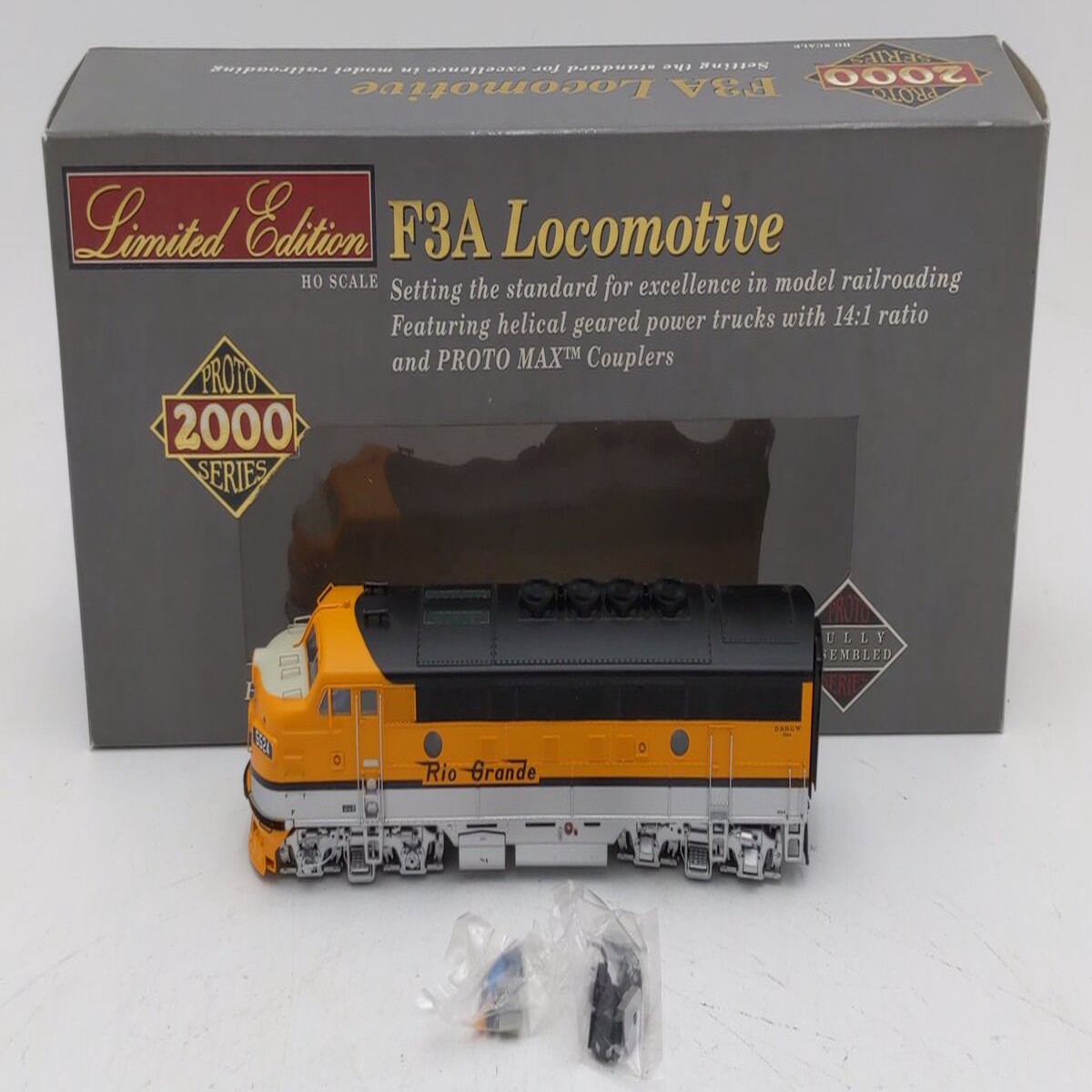 Proto 2000 920-48234 HO Scale Denver & Rio Grande Western EMD F3A #5524 EX/Box